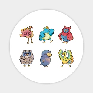 Bird buds Magnet